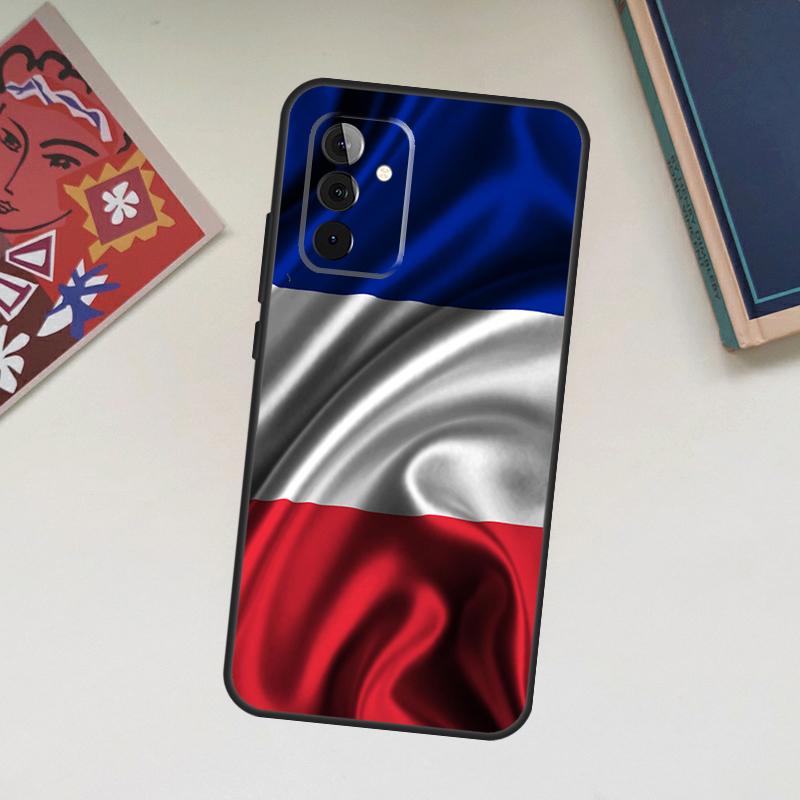 

France National Flag Case For Samsung Galaxy A13 A53 A33 A23 A06 A56 A16 A36 A55 A35 A17 A54 A34 A14 A52 A32 A15 Samsung A06