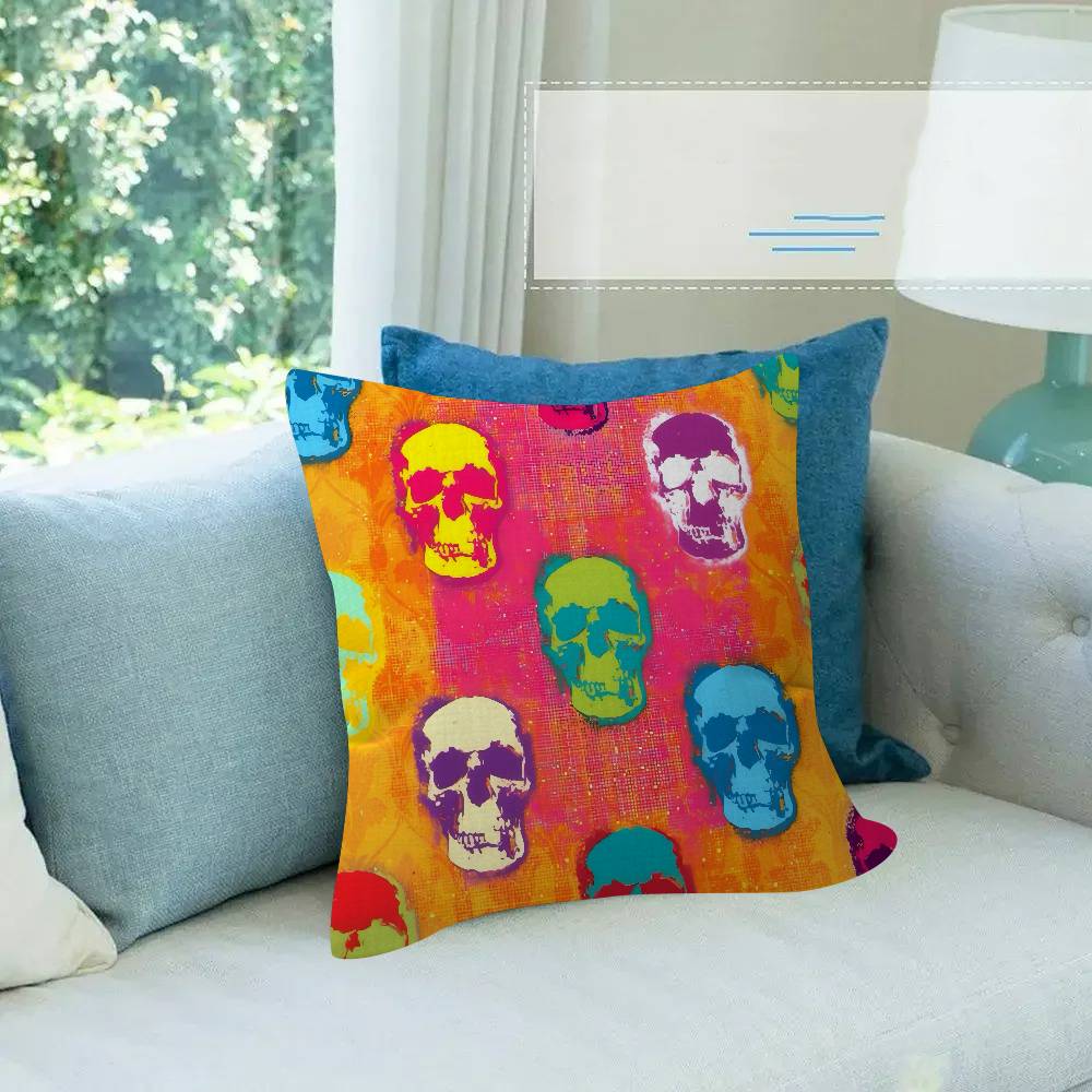 Art A-Andy Warhol Colors Cushion Cover 30X50 Polyester Sofa Cushions Decorative Throw Pillows Home Decoration Pillowcover