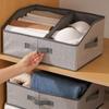 Thickened Non-woven Fabric Storage Box Square Clothes Storage Organizer  for Bedroom