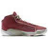Air Jordan 38 CNY Zeder Metallisches Goldkorn Helles Bimsstein Segelöl Grün Dunkel Team Rot FQ8896-600