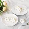 4Pcs New Plum Blossom Napkin Rings Holder Metal Flower Types Accessories For El Parties Feast Wedding Dining Table Decoration