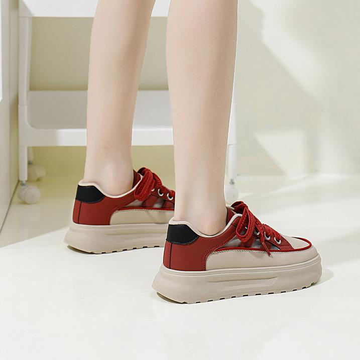 Женские повседневные кроссовки на платформе — фото 5