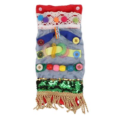 Elderly Sensory Toys Pillow Anxiety Relief Dementia Sensory Arm Pillow Wrist Cuff for Alzheimer