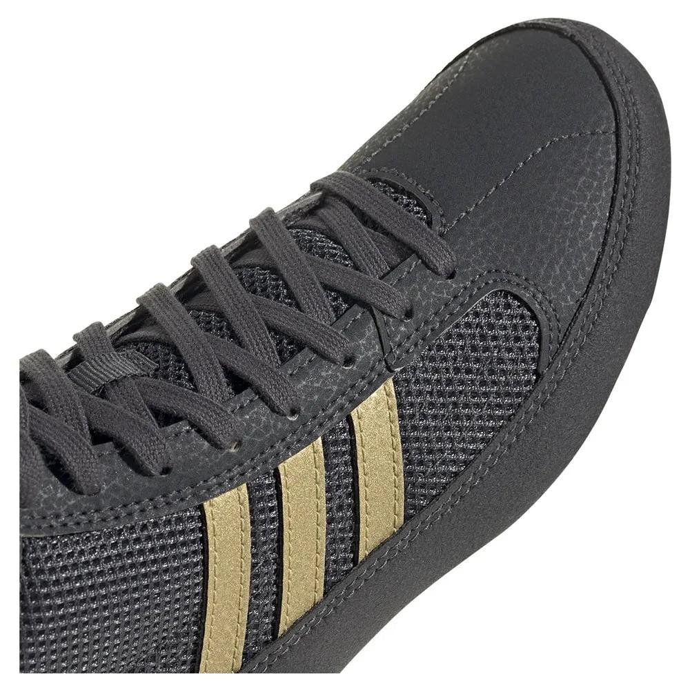 Scarpe da Wrestling Adidas Bambino Havoc Nero/Oro 35