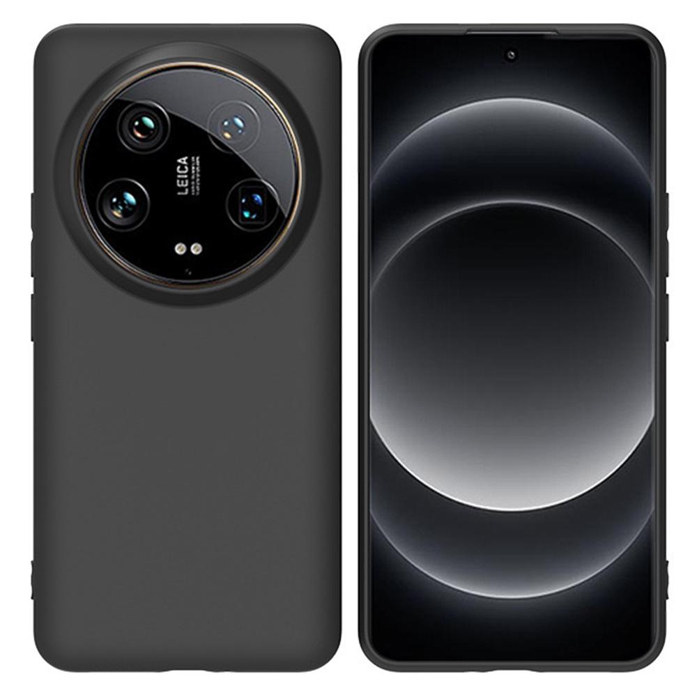

Для Xiaomi 14 Ultra Case черный тонкий дизайн матовый мягкий TPU защитный чехол для телефона A