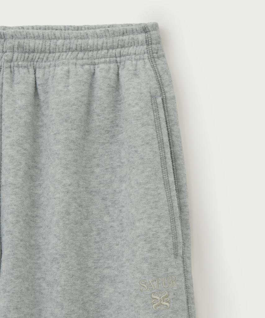 Seteo (W) Theo Brushed Fleece Jogger Pants Melange Gray