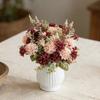 Artificial Flower Lavender Ball Chrysanthemum Combination Brial Bouquet Home Room Table Decora Wedding Valentine's Day DIY Gift