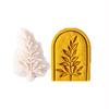Rose Carnation Soft Pottery Polymer Clay Cutter Earrings Mold Vintage Leaf Ornaments Clay Mould Cut Embossing Making Tool