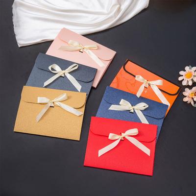 1 Stuk Zijden Sjaal Verpakking Minimalistisch Parelmoer Papier Praktische Envelop-stijl Cadeauverpakking Cadeauverpakking Doos Lint