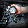 0-300PSI Engine Compression Tester Kit Engine Compression Tester, 8PCS Engine Cylinder Pressure Gauge for Petrol Gas Engine Test