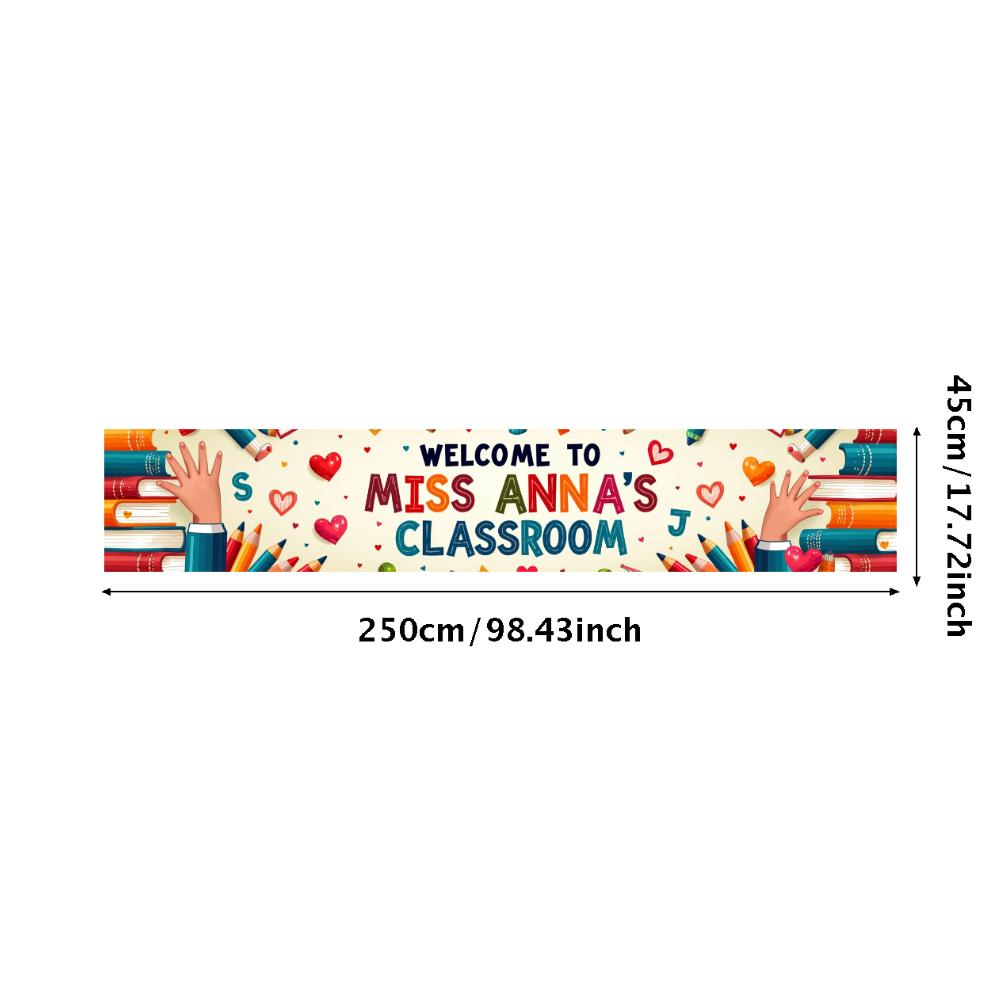 Decoration Decor Banner for  Classroom Teacher Party
