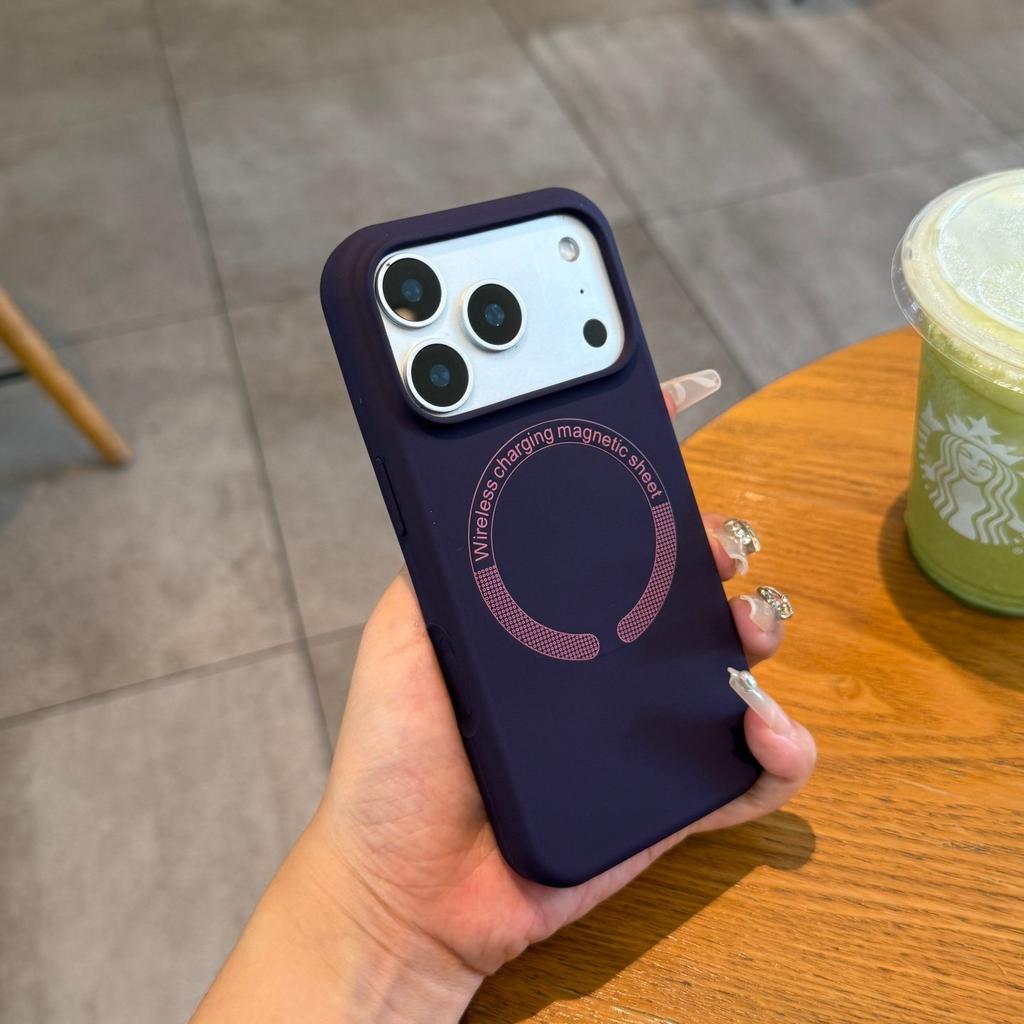 Orange Flüssigsilikon Magnetische Hülle Für iPhone 17 ProMax 16 15 14 13 12 11 Pro Max Plus Air Unisex Für Magsafe Stoßfeste Abdeckung