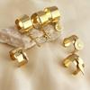 Stainless Steel Gold Color Starfish Rings For Women Men Sun Star Geometric Chunky Opening Rings Aesthetic Fashion Jewelry Gift