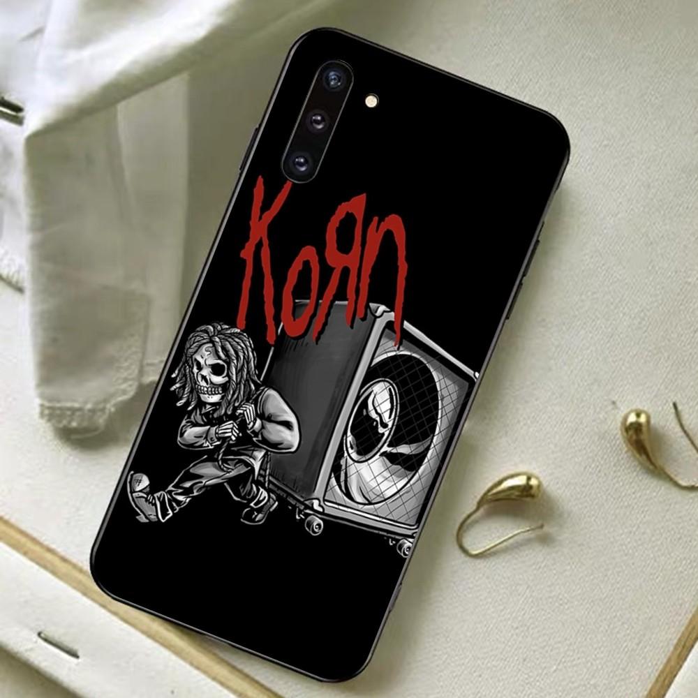 K-Korn Rock Band Phone Case For Redmi Note 4 X 5 A 6 7 8 T 9 9S 10 11 11S 11Epro Poco M3 Pro