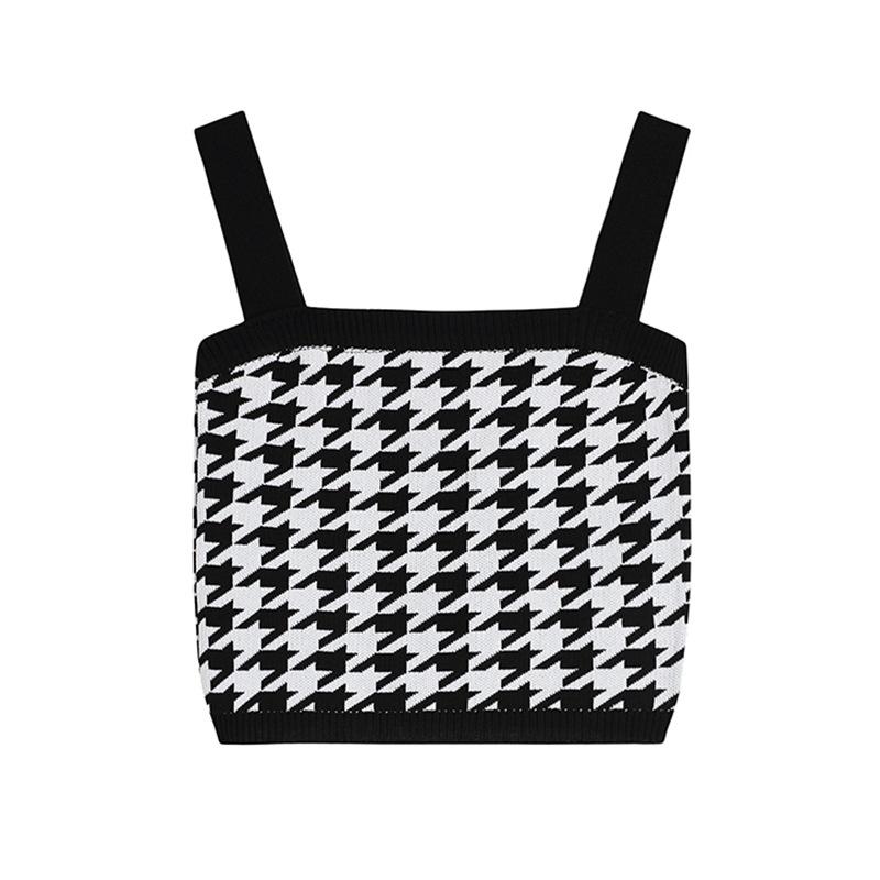 

Женский облегающий жилет на бретельках, повседневный укороченный топ One Size