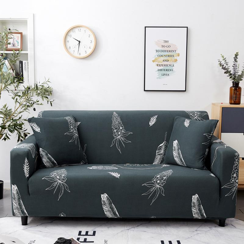 Four Seasons Universal Elastic All-Inclusive Cover Fabric Non-Slip Tight Sofa Cover Sofa Cushion Cover