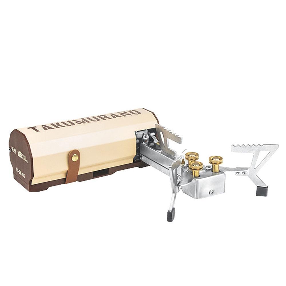

Compact Folding Gas Stove 6500W Gas Fondue Cooker Outdoor Cassette Stove Wild Camping Folding Stove