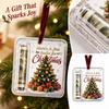 Christmas Tree Ornament Holder Gift, Creative Holiday Hanging Decoration for Family