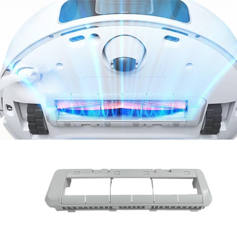 AB34-1 SZT. Pokrywa Szczotki Głównej Akcesorium Część Zamienna Szary Do Odkurzacza Robota Xiaomi Mijia B101CN All-In-One /Dreame S10/PRO