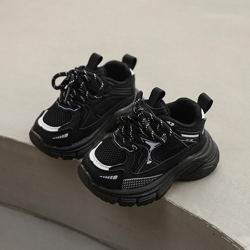 

Sports Shoes2026New Spring and Autumn Children s Dad Shoes, Boys Mesh Shoes, Breathable Casual Shoes, Soft Sole Running Shoes 21-25Code【One Hand5Doub
