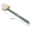 Handle Bath Brush Soft   Button Removable Brush Head Body Bath Brush for Bathroom