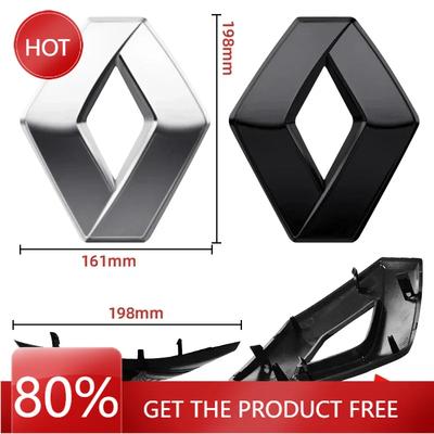 Hub Caps For Renault Grand Scenic XMOD Megane Clio 4 Laguna 2 3 Coupe RS 3D ABS Logo Renault Emblem Car Front Sticker Rear Trunk