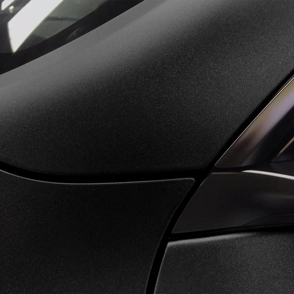 

Car Sticker Wrap Film Diamond Metal Black Color Change Vinyl Film Bubble Free Wrapping Car Accessories Self Adhesive Decals 50x152cm