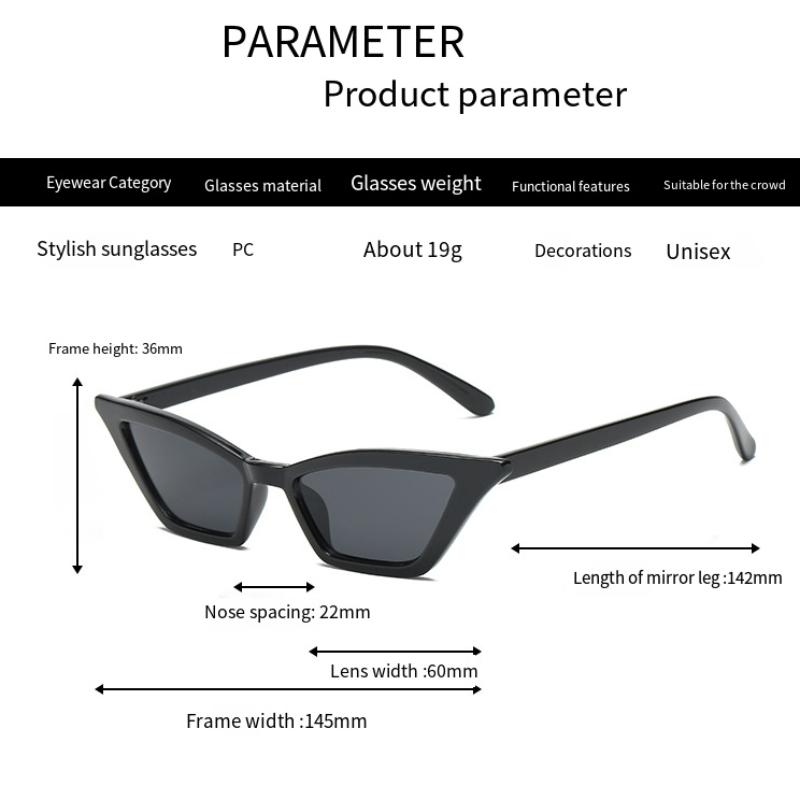 Small Oval Frame Sun Glasses Retro Summer Sunglasses for Women Fashion Shades Polarized Eyewear UV400 Sunglasses