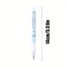 Back To School Season 144Pcs 0.5mm A/B Style Charming Blue Cartoon Dog Pattern Black Neutral Pen, Cute Office Signature Pen, Smooth Writing Student Te