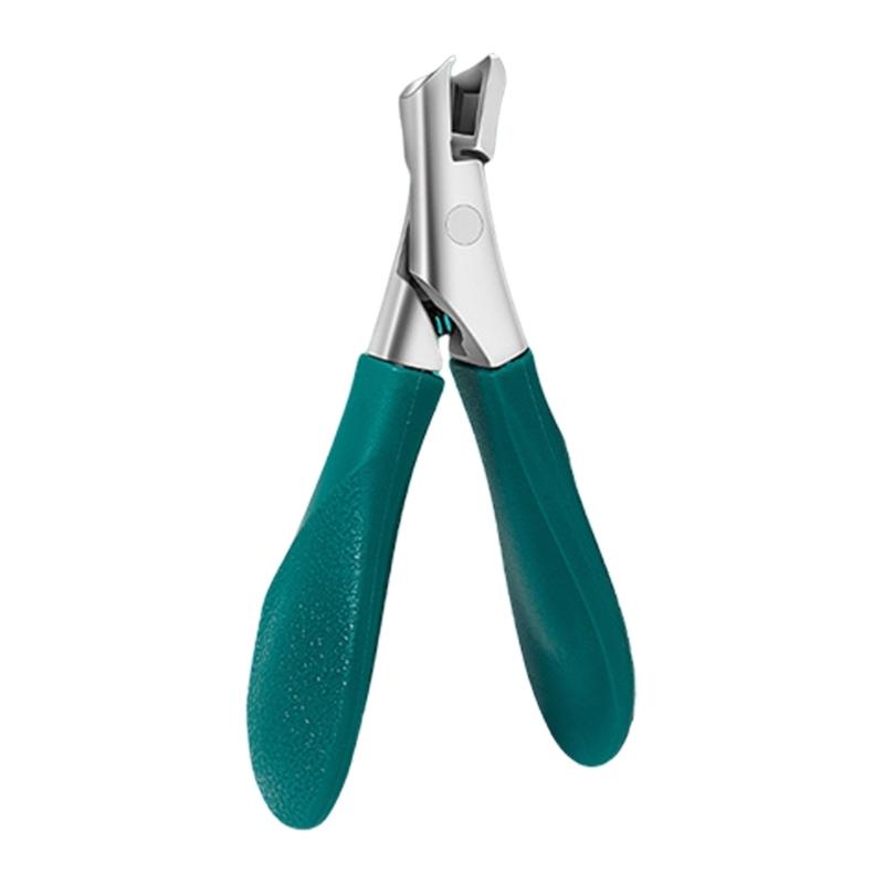 Toenail Clippers for Thick Toenails,Sharps Heavy Duty Nails Cutter Angled Head Toe Nail Clippers with Wide Jaw Opening