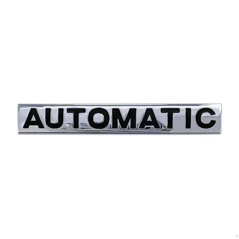 3D Metal Automatic Logo Car Rear Trunk Emblem Badge Sticker Decals Accessories