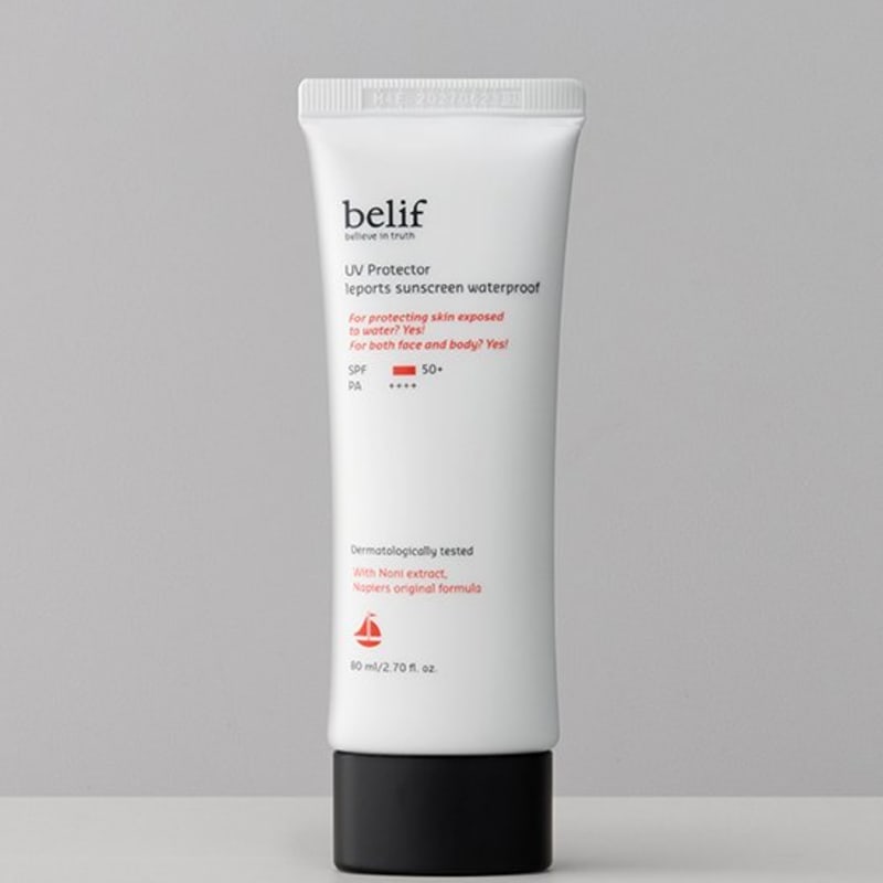 [Belief] UV Protector Report Sunscreen 80ml (SPF 50+, PA ++++)