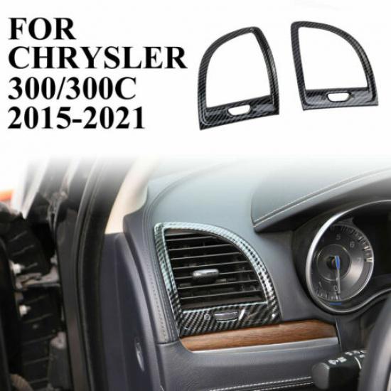 Air Conditioner AC Air Outlet Frame Decor Trim Cover for 2011-23 Chrysler 300 C