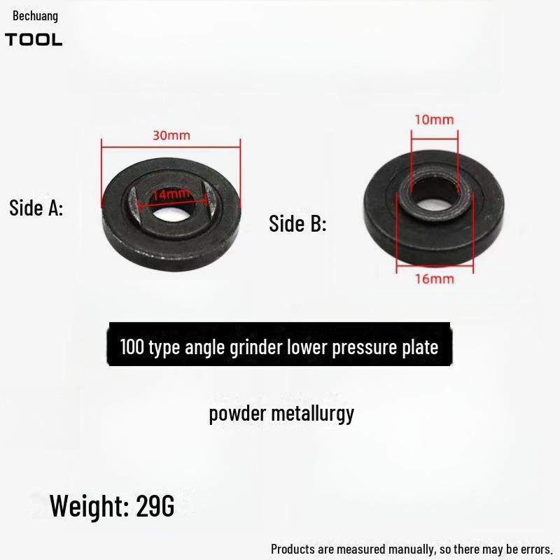 Universal Angle Grinder Pressure Plate: Hexagon Cover for 100 Type Grinders