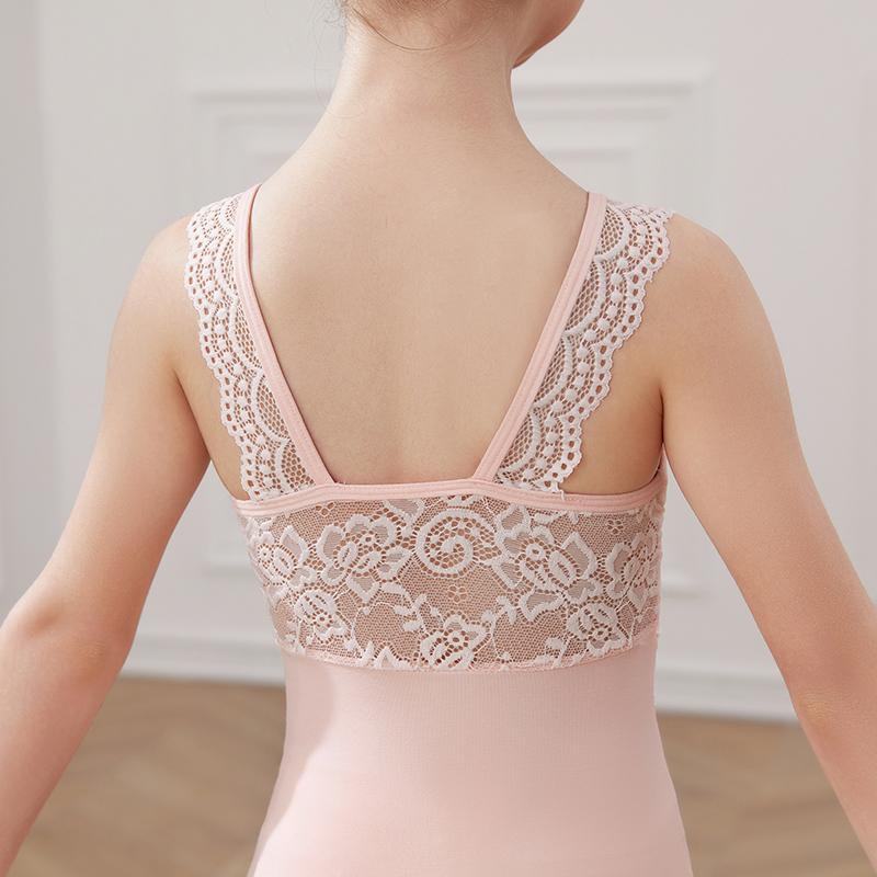 Dziecięce trykoty do tańca dla dziewczynek, trykot baletowy, kombinezon gimnastyczny