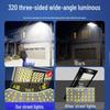 Jundingying Solar LED Motion Sensor Outdoor Spotlight