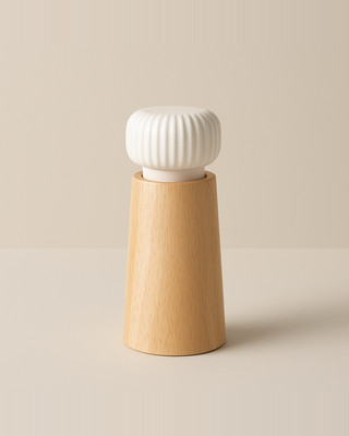 Dřevěný mlýnek na pepř Manuální mlýnek na sůl a pepř Nastavitelný hrubozrnný mlýnek Plnitelná sůl