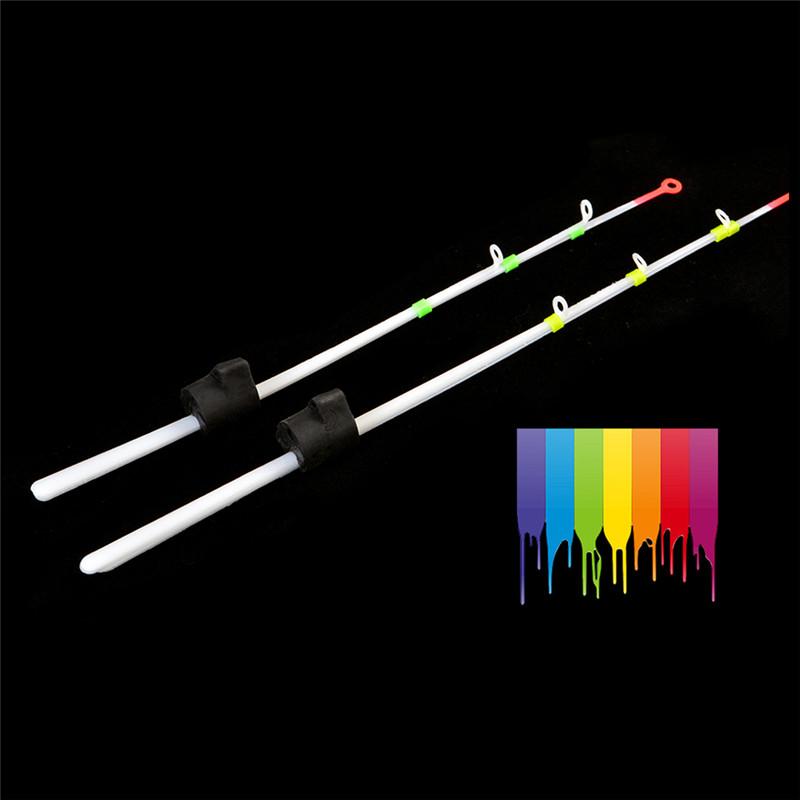 20 pièces/paquet Scion de canne à pêche sur glace d'hiver Mini canne à pêche Matériel portable 120mm-160mm Matériel de pêche sur glace