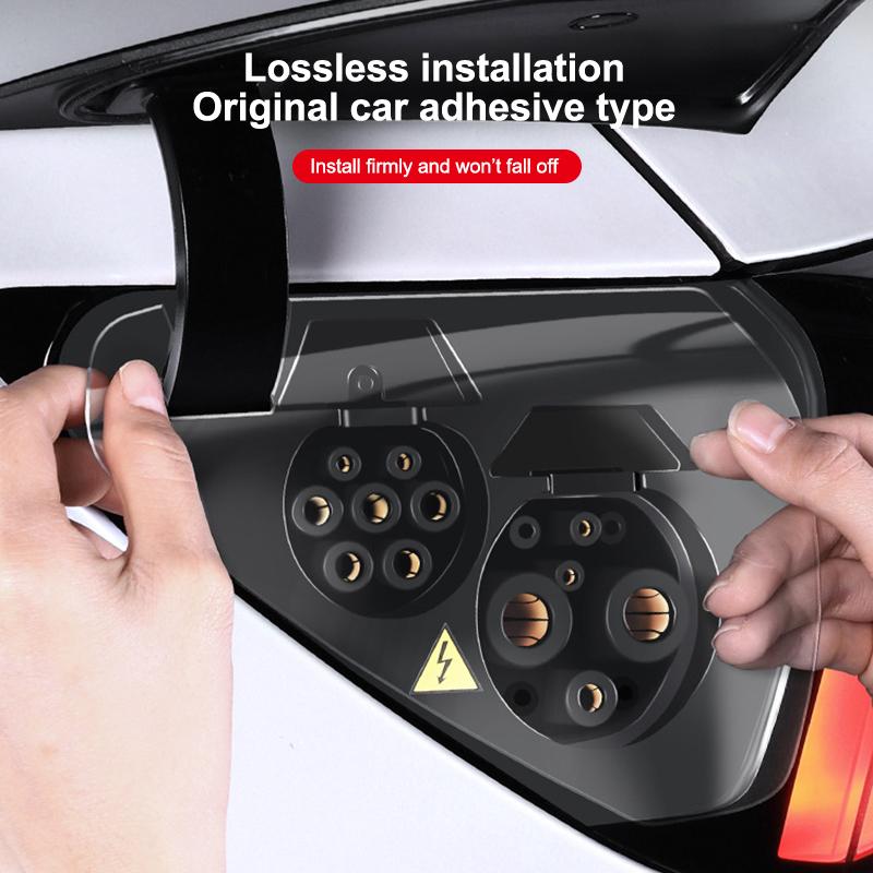 For Model 3 Y Highland Juniper 2021-2025Charger Port Cover Outdoor Rainproof Protection Dustproof Covers Accessory