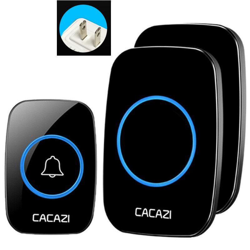 A10 Wireless Long-Range Home Doorbell with Multiple Call Bells and Elderly Pager, Compatible with EU, US, and UK Standards.