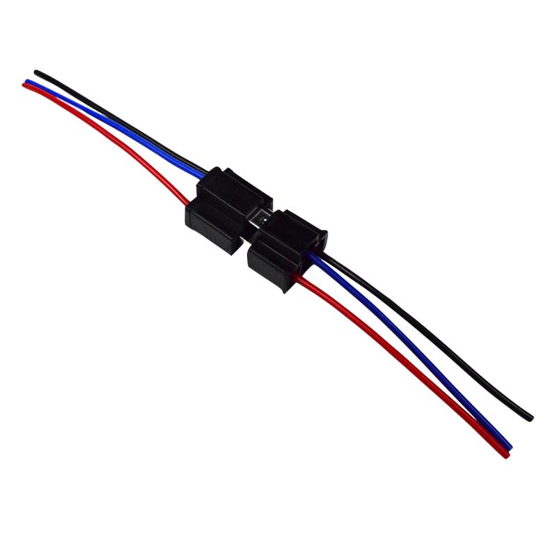 1/2/3/4Pair Wiring Harness Socket Headlight Fog Lamp Female Connector Universal for 9003 H4 Bulb Socket Accessories for Vehicles