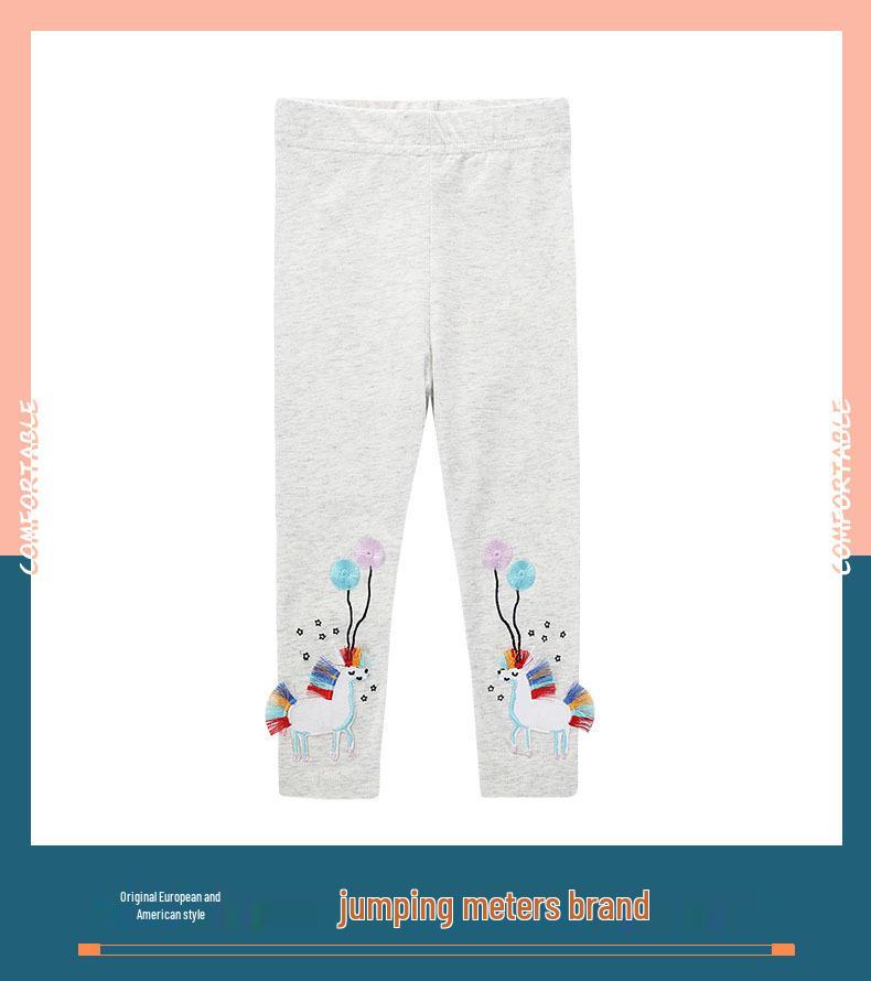 Dziecięce Legginsy dla Dziewczynek - Spodnie Wiosenno-Jesienne