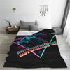 Notorious Big Filtar Sammetstextil Dekor Vintage Cool Rappare Koppla Av Supervarm Pläd för Hem Soffa Quilt