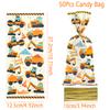 Engineering Vehicle Theme Handbag Gift Candy Packing Bag Construction Theme Birthday Party Decor Kids Baby Shower Party Supplies
