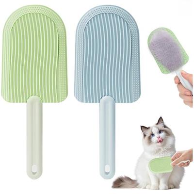 Cat Tongue Comb for Daily Grooming Convenient To Carry and Multifunctional Cat Comb Cat Grooming Brush for Removing Loose Hair