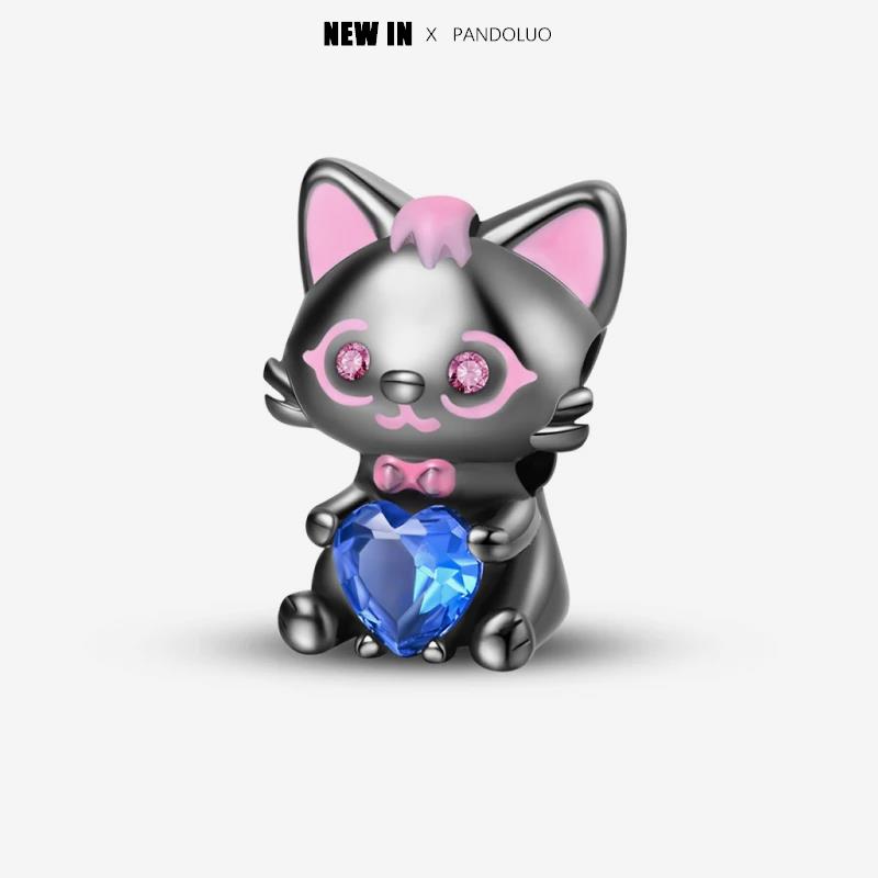 New In Copper Cute Pet Animal Shapes Charm Beads Fits Pandach Original Charms Bracelet For Women Pendant Bead Jewelry