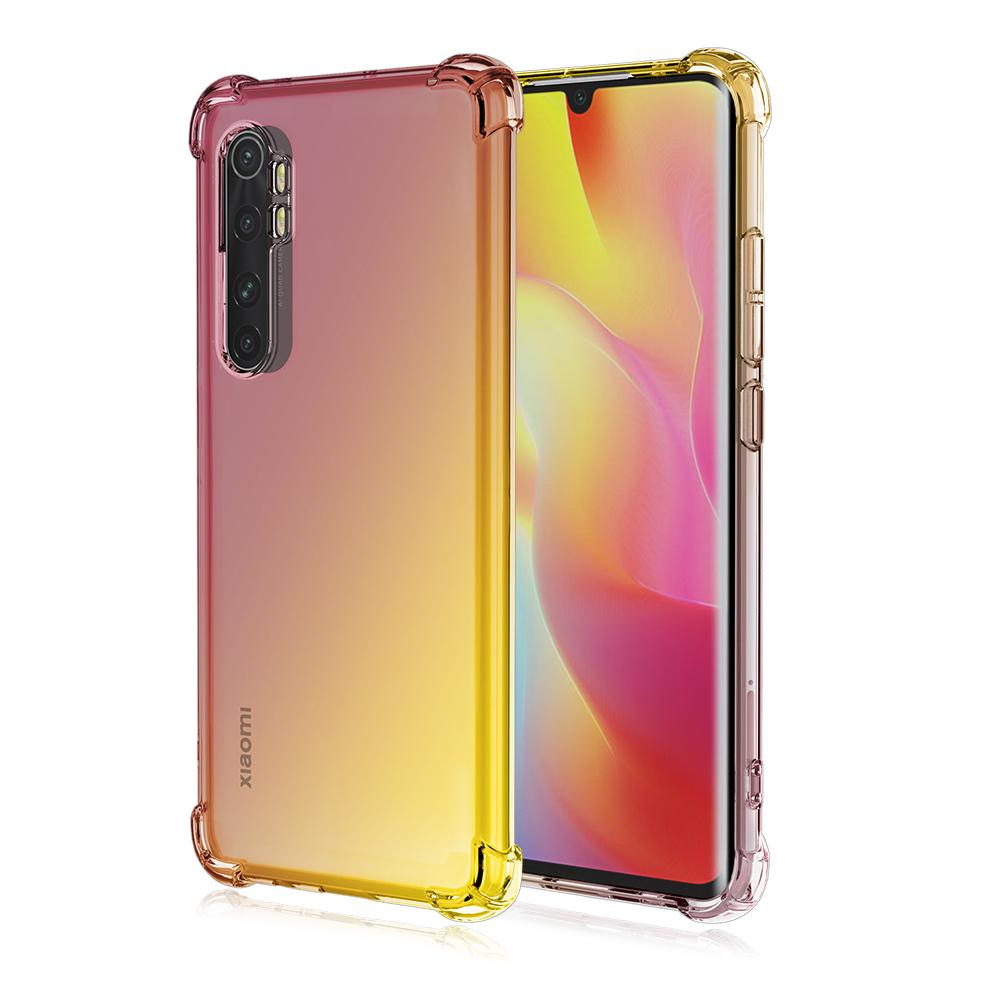Clear Cute Gradient Phone Case Slim Anti Scratch Flexibilní TPU kryt Nárazuvzdorný ochranný obal pro Xiaomi 12 Lite 13 Pro 14 Ultra CC9e A3 Poco C50