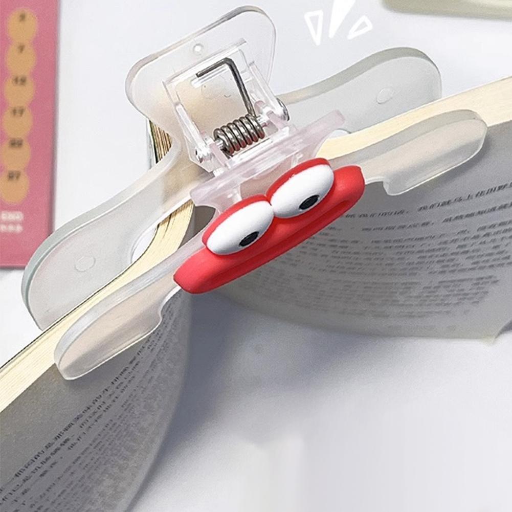 Book Clips For Reading Bag Clamps Portable Clip Binder Clips Storage Practical Clips Food Cute R8M2