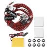 8pcs RC LED Flash Light Night Flight LED Lights Kit for RC Airplane Aircraft Plane
