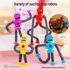 Luminous Telescopic Stress Relief Robot Toy - Shape-Shifting Stretch Tube Gift